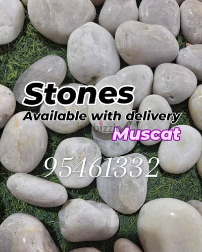 We have Garden Stones/Pebbles Turf Grass And Other Garden tools