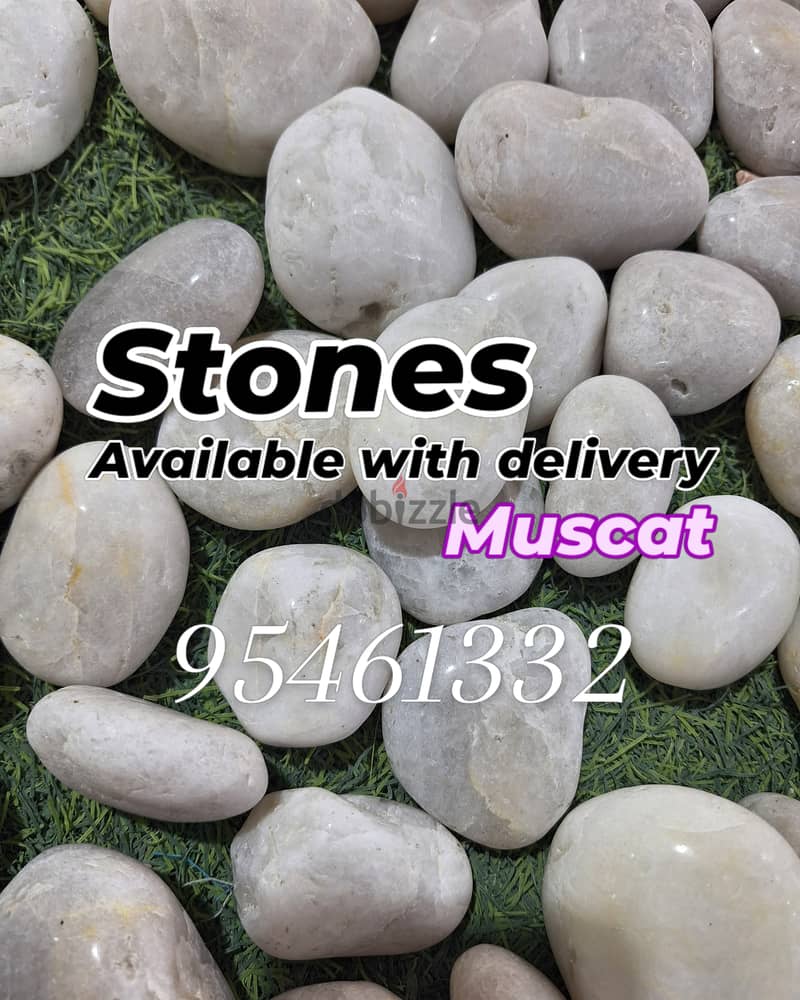 We have Garden Stones/Pebbles Turf Grass And Other Garden tools 0