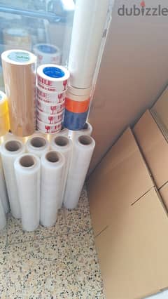 Wholesale Boxes Caton,Stretch roll,Bubble roll,Tape,Cargo bags aviabl 0