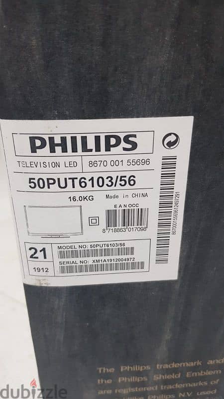 philips brand led tv smart for sale 1