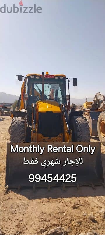 JCB4CX and JCB3CX available for Monthly Rental Only. 1