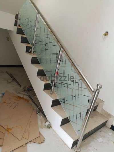 Railings Stainless Steel, Glass, Matal Steel & Casting Aluminium