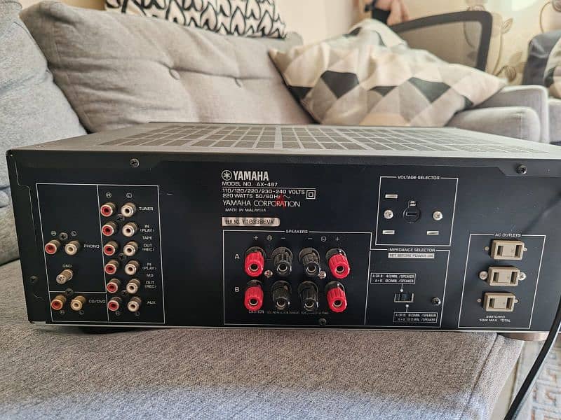 yamaha stereo high power amplifier 1