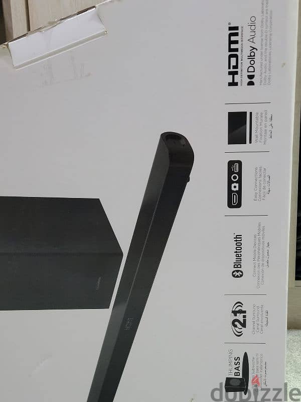 Hisense 2.1 Soundbar AS NEW 1