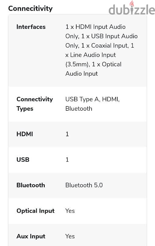 Hisense 2.1 Soundbar AS NEW 5