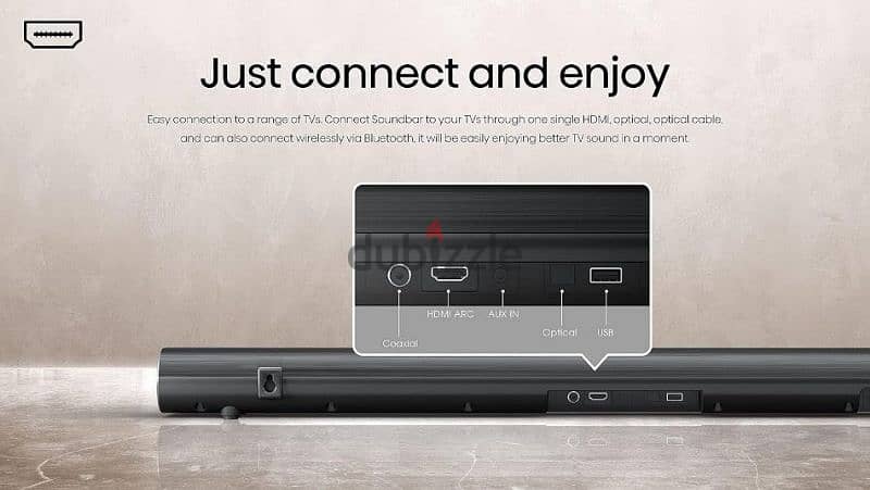 Hisense 2.1 Soundbar AS NEW 10