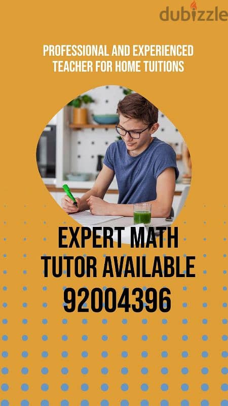 Professional mathematics teacher is available for home tuitions 0