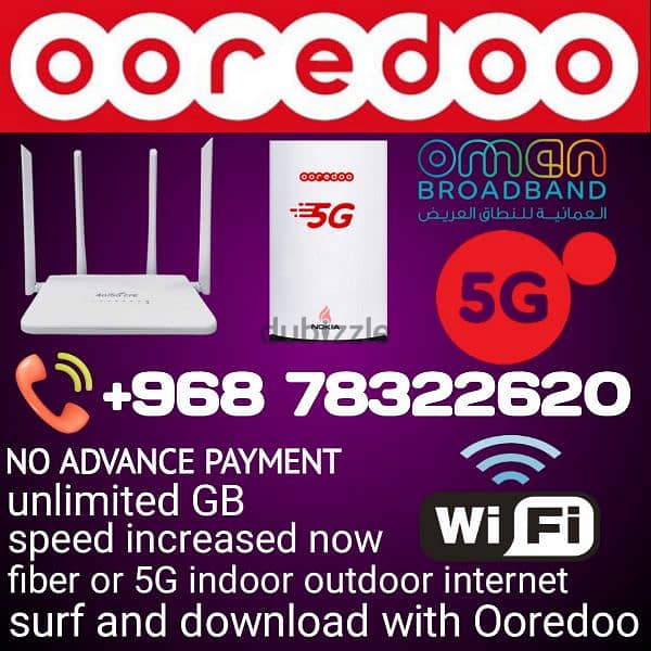 ooredoo wifi connection 0