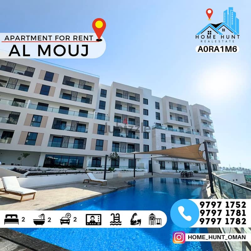 AL MOUJ | 2BHK FURNISHED SEA VIEW WITH SPACIOUS BALCONY 0