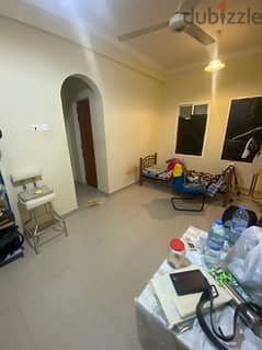 Single bed space availbl in alkoudh souq including water,electric,WiFi 0