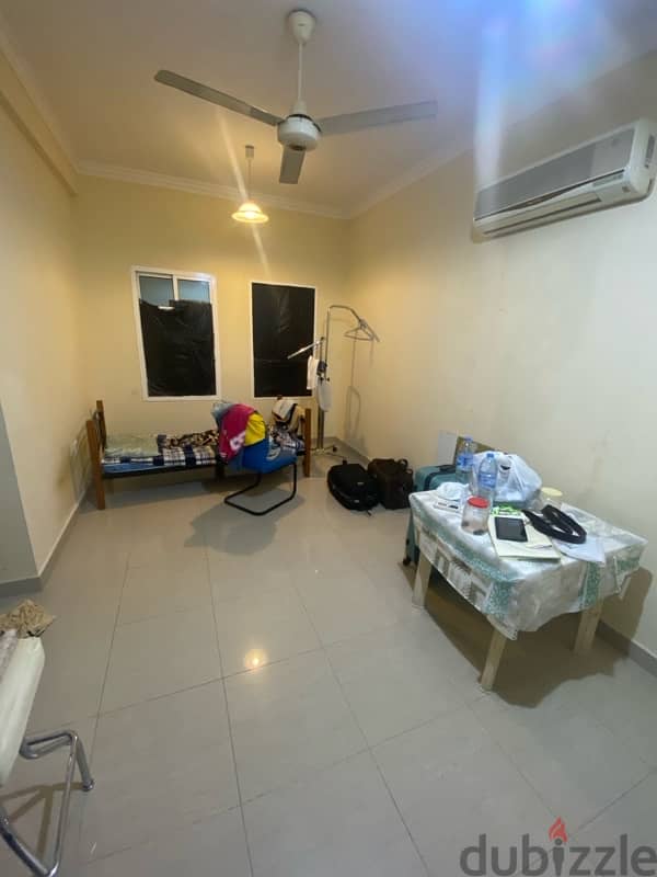 Single bed space availbl in alkoudh souq including water,electric,WiFi 2