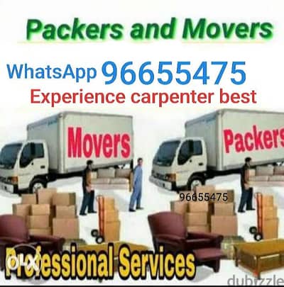 House shiffting Experience carpenter service h