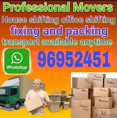 all Oman Movers House shifting office villa transport service