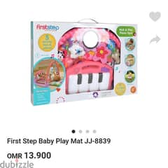 Baby play mat with piano and projector 0