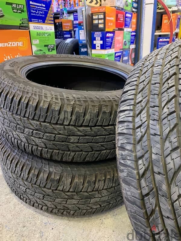 275 / 60R 20 115H G015 TL Yokohama Tires 4 Pieces للبيع تواير يوكوهاما 3