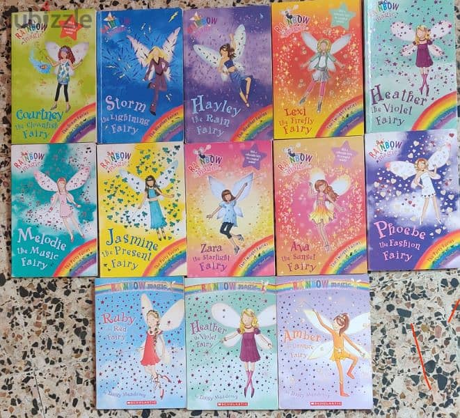 Rainbow series books for sale 50 books 0