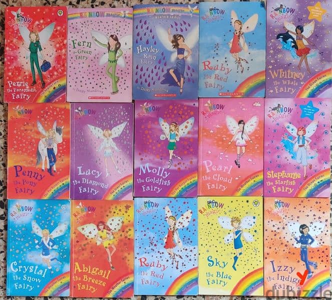 Rainbow series books for sale 50 books 1