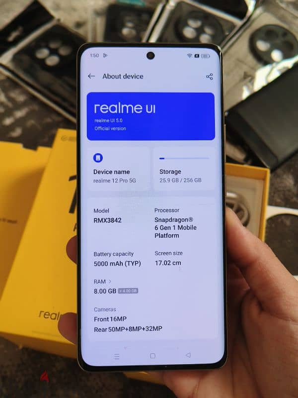 Realme 12 pro 5g 256gb 8gb 7