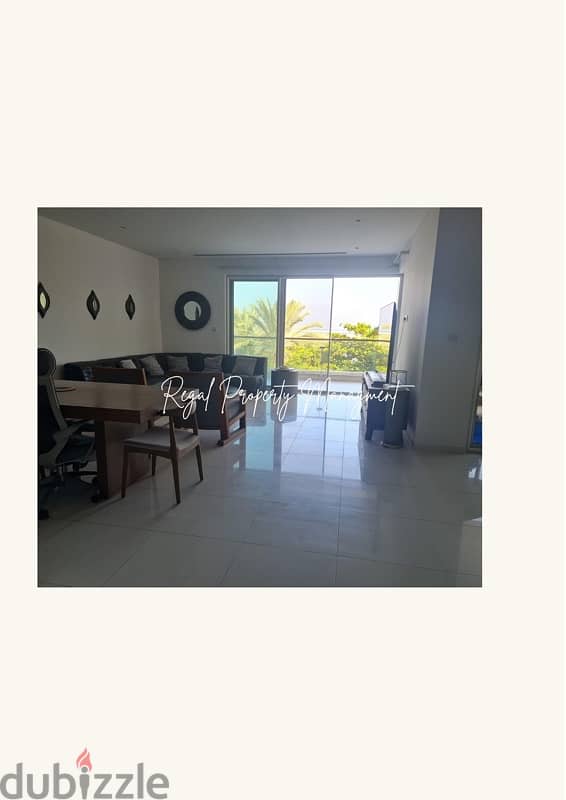 Lovely  well maintained beautiful 2BHK apartment, it is marina view 3