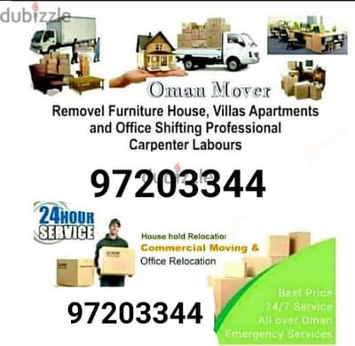 all Oman Movers House shifting office villa transport service