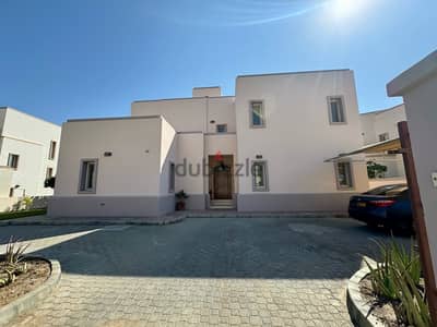 3+1 BR lovely villa with big back yard garden at muscat hills muscat