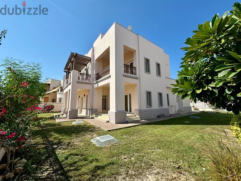 3+1 BR lovely villa with big back yard garden at muscat hills muscat 14