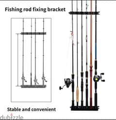 fishing rod wall mount holder 0