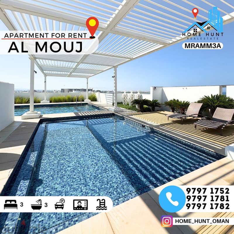 AL MOUJ | LUXURIOUS 3BHK APARTMENT WITH MARINA VIEW 0