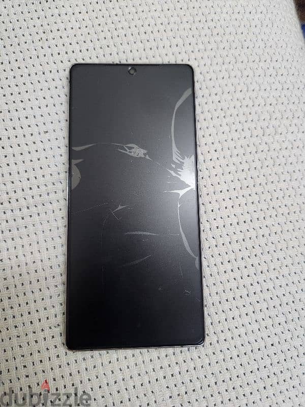 Samsung galaxy note 20 5G dual sim little screen cracked 5