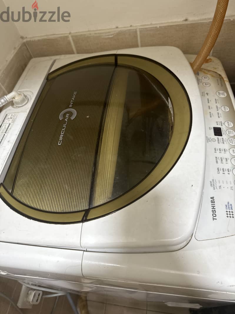 Toshiba fully automatic washing machine. 79 liter k 3