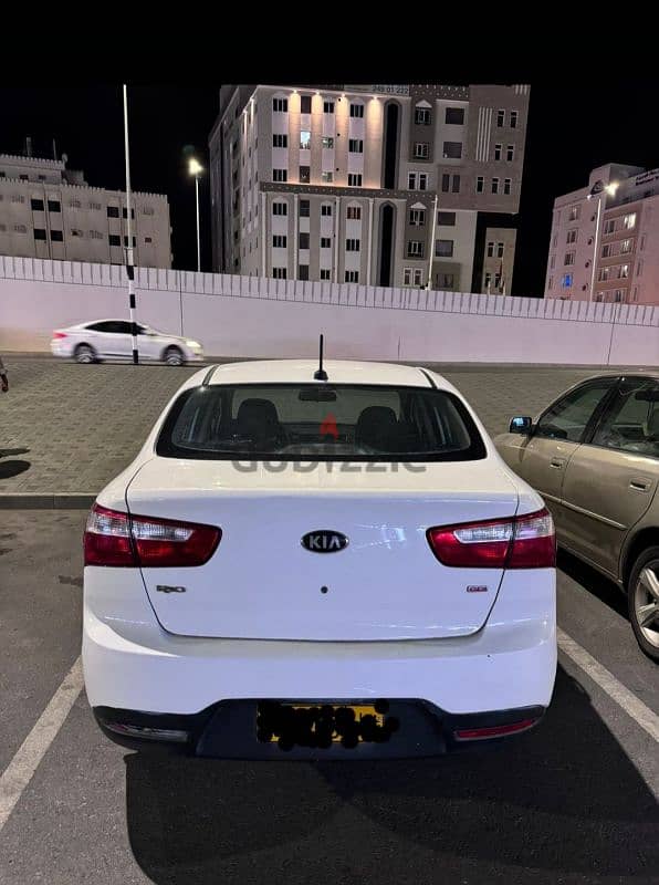 Kia Rio 2013 model available on monthly rent 1