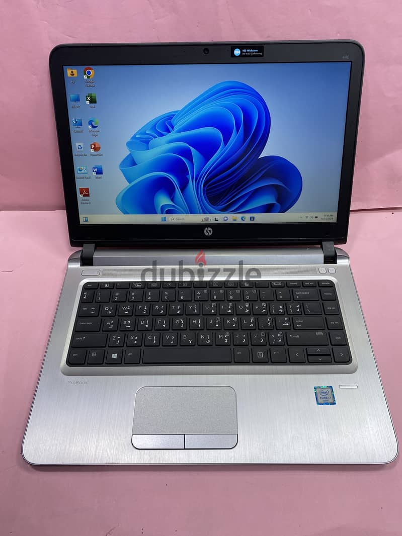 HP 440 CORE I7 16GB RAM 256GB SSD + 320GB HDD 14 INCH SCREEN 1