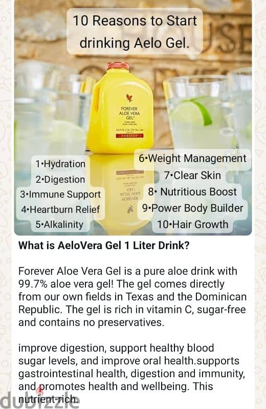 forever aloe drinking gel 5