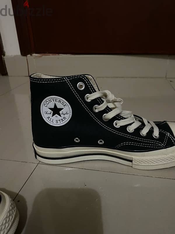 black high top converse 2