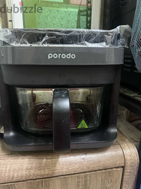 prodo glass air fryer 5.5L 2