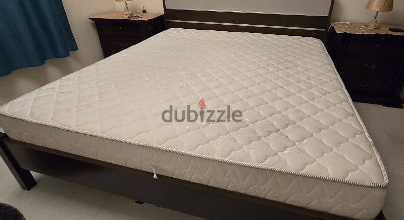 Relatively new king size mattress from PAN HOME for sale 0