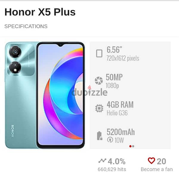 Honor X5 plus 2