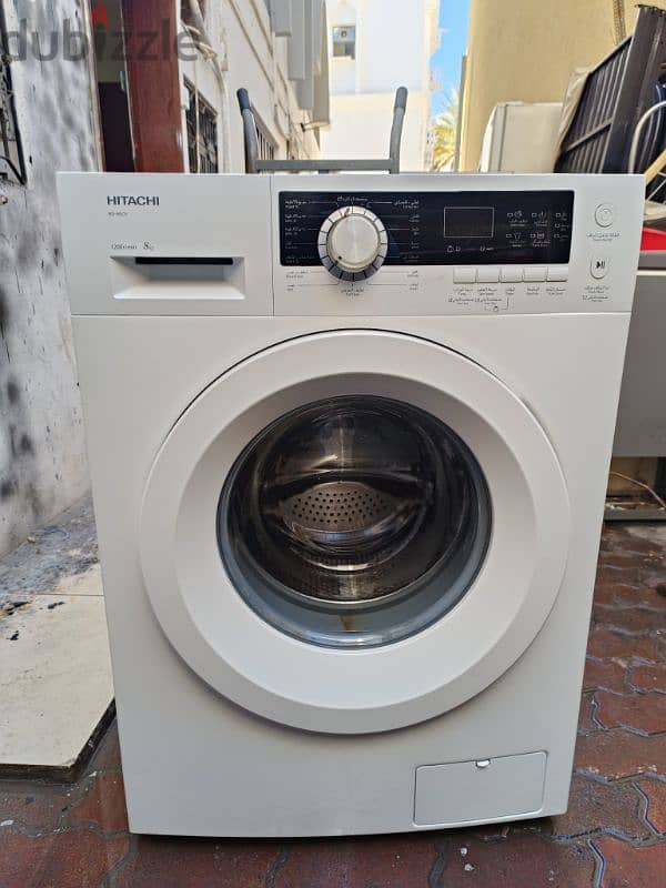 Hitachi washing machine fully automatic 8kg 1