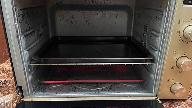 Electric Oven 60L Power Brand 1