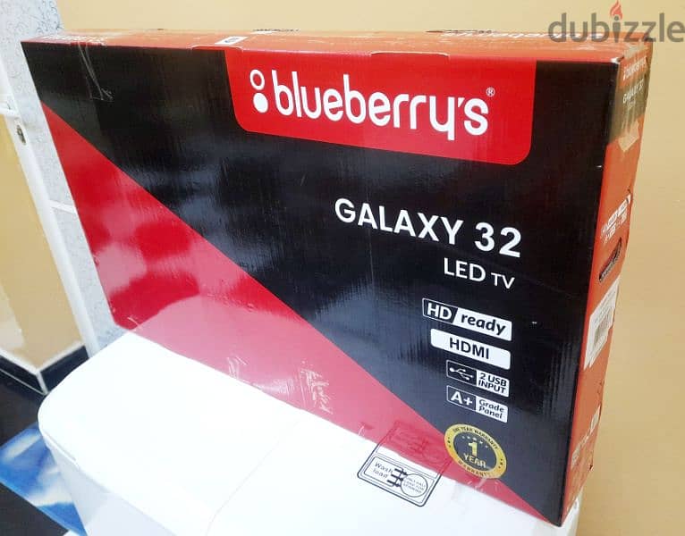 للبيع تليفزيون ليد LED TV " blueberry's GALAXY "  ، بالكرتون والضمان 5