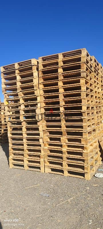 we have all types plastic and wooden pallets and boxes 1