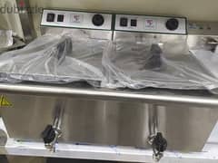 oil fryer double our single all size 0