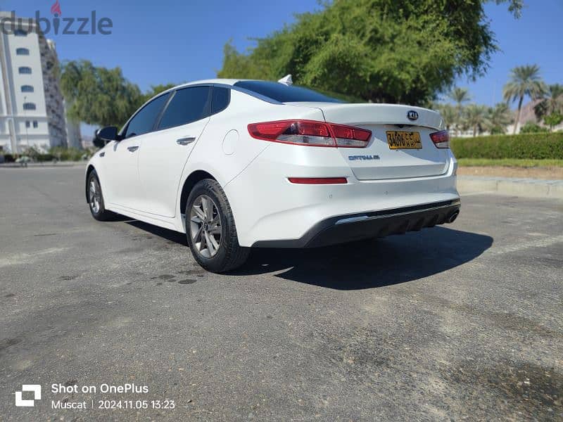 Kia Optima Fe 2020 model in excellent condition 5