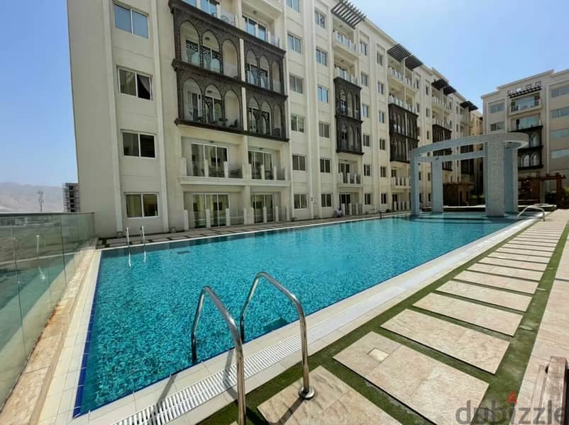 2 BR + 1 Maid’s Room Furnished Flat Located in Bosher with Pool & Gym 9