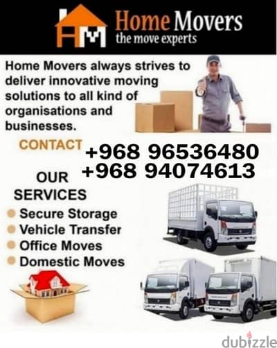 HOUSE MOVING & PACKING TRANSPORT SERVICE OMAN