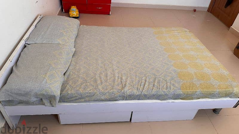 Small Bed with mattress 1