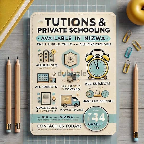 Tuitions & Private Schooling Available in Nizwa 1