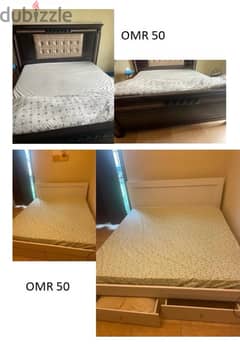 2 King size Beds with Mattress 180*200 0