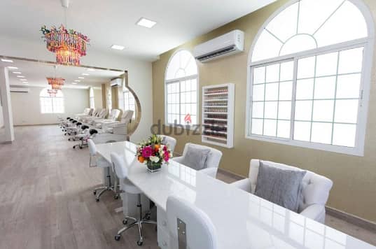 Running Luxury Salon for Sale, with Prime Location in Muscat 1