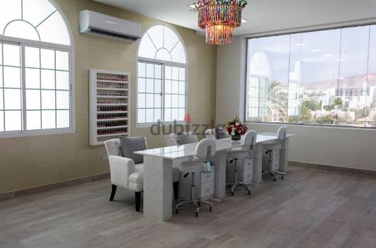 Running Luxury Salon for Sale, with Prime Location in Muscat 2